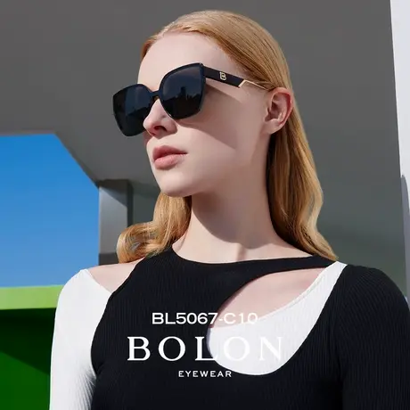 BOLON暴龙眼镜2023年新品百搭偏光墨镜太阳镜女TR眼镜框BL5067图片