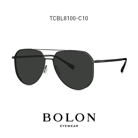 BOLON暴龙近视墨镜23新品偏光飞行员驾驶太阳眼镜带度数TCBL8100图片