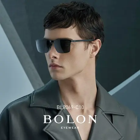 BOLON暴龙眼镜男款太阳镜轻薄方框墨镜开车驾驶眼镜BL8069图片