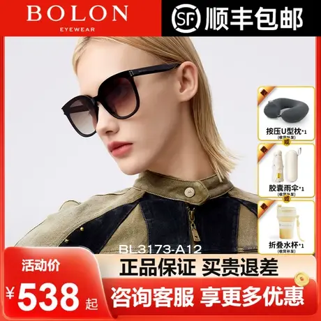 BOLON暴龙眼镜24新品板材太阳镜防晒偏光镜个性墨镜男女潮BL3173商品大图