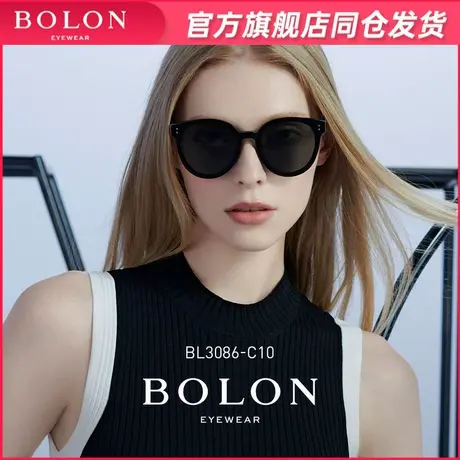 BOLON暴龙眼镜2022新品偏光太阳镜女款猫眼墨镜彩色太阳镜BL3086商品大图