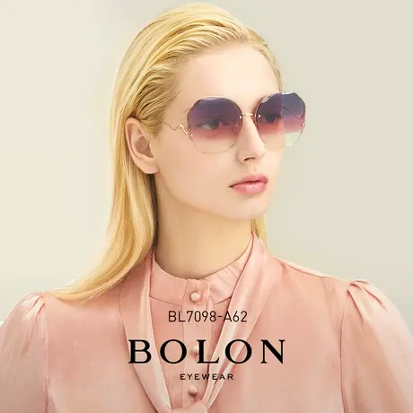 BOLON暴龙眼镜金属太阳镜女彩虹色墨镜潮流眼镜BL7098商品大图