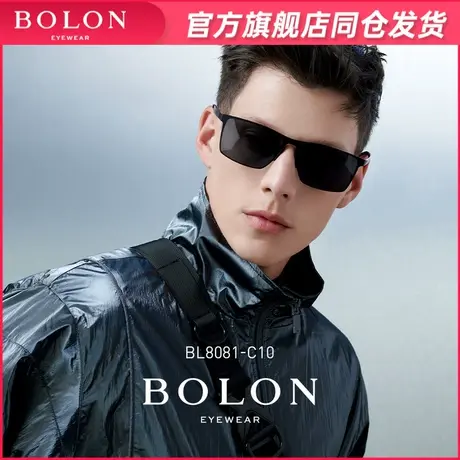 BOLON暴龙眼镜2022新品太阳镜钛金属方框驾驶镜偏光镜男BL8081图片