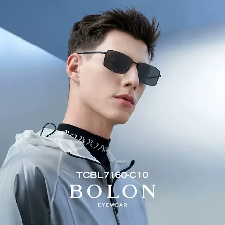 BOLON暴龙近视墨镜带度数高级感偏光防紫外线驾驶太阳镜TCBL7160商品大图