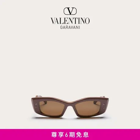 【24期免息】华伦天奴VALENTINO V -矩形醋纤框太阳眼镜商品大图