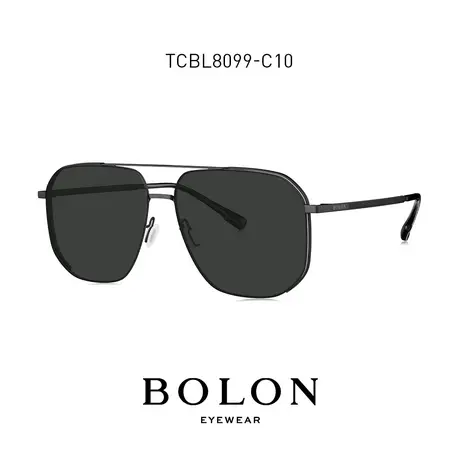 BOLON暴龙近视墨镜23新品金属飞行员驾驶太阳眼镜带度数TCBL8099商品大图