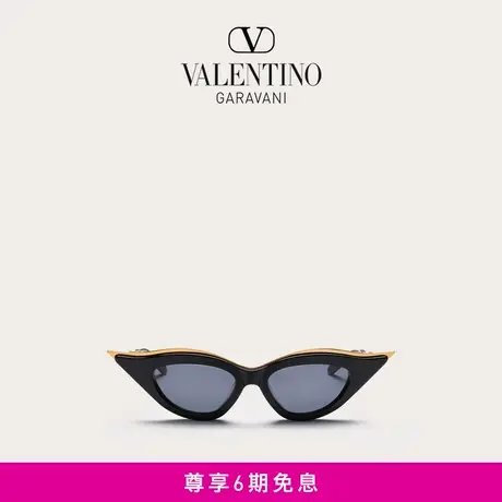 华伦天奴VALENTINO V - GOLDCUT II 钛合醋酸纤维太阳眼镜图片