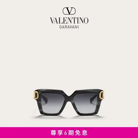 【24期免息】华伦天奴VALENTINO I - 方形醋纤VLOGO框太阳眼镜图片