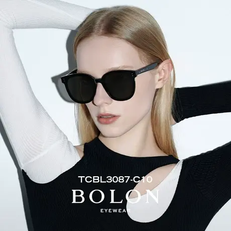 BOLON暴龙近视墨镜带度数大框防紫外线偏光驾驶太阳眼镜TCBL3087图片