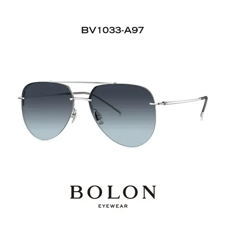 BOLON暴龙23新品美颜镜太阳镜β钛轻薄偏光墨镜驾驶眼镜男BV1033图片
