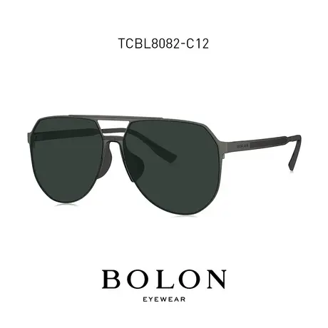 BOLON暴龙近视墨镜带度数飞行员金属偏光驾驶镜太阳镜男TCBL8082图片
