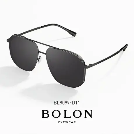 BOLON暴龙眼镜2023新品偏光太阳镜飞行员框墨镜男款驾驶镜BL8099图片