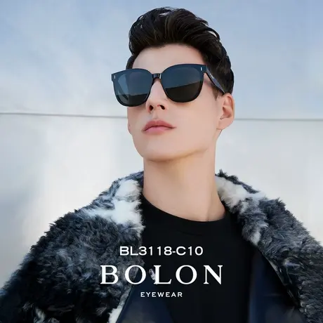 BOLON暴龙眼镜2023新品偏光太阳镜时尚板材墨镜韩版男女款BL3118商品大图