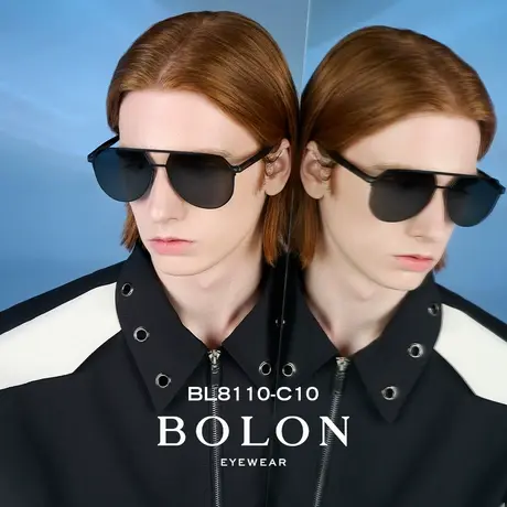 BOLON暴龙眼镜2023新品太阳镜经典飞行员偏光墨镜男驾驶镜BL8110商品大图