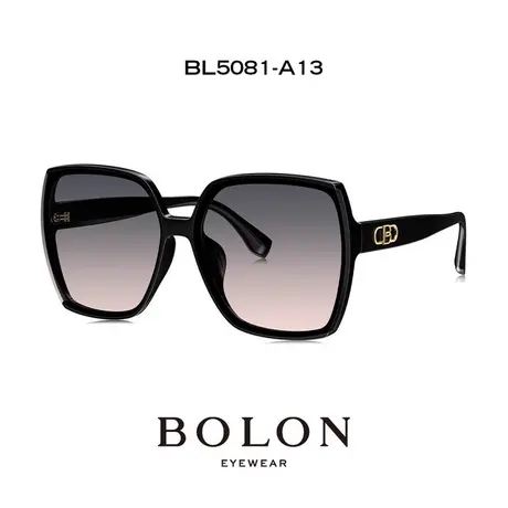 BOLON暴龙眼镜2024新款大镜框偏光墨镜方形时尚太阳眼镜女BL5081图片