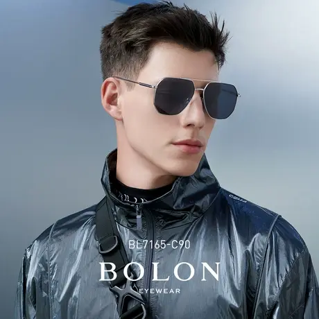 BOLON暴龙眼镜金属偏光镜男款太阳镜飞行员驾驶开车墨镜BL7165商品大图