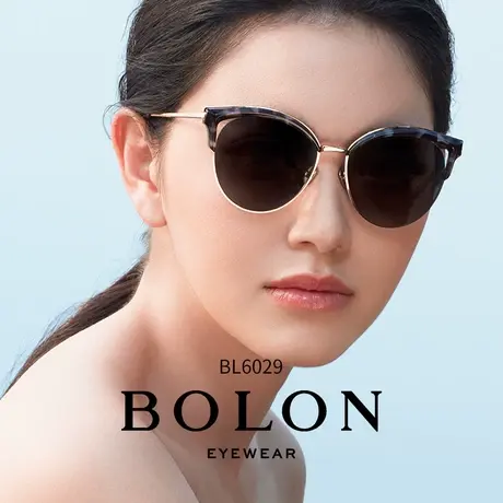 暴龙墨镜小框小脸款女士太阳镜2022新款时尚猫眼偏光眼镜防紫外线图片