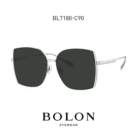 BOLON暴龙眼镜彩色太阳镜金属偏光墨镜女款时尚太阳镜BL7180商品大图
