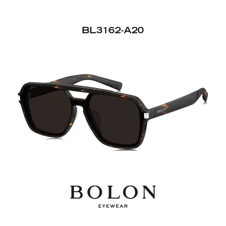 BOLON暴龙眼镜23新品方形板材防紫外线太阳镜女防晒墨镜男BL3162图片