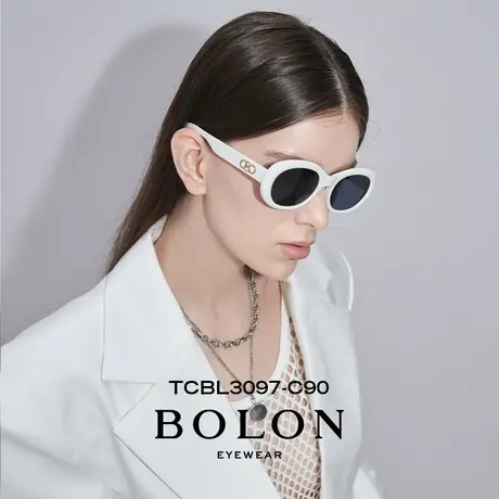 BOLON暴龙近视墨镜23新品防紫外线偏光太阳镜带度数TCBL3097图片