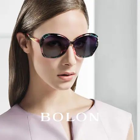 BOLON暴龙太阳镜女款2015新品高清偏光太阳镜复古时尚墨镜BL2521图片