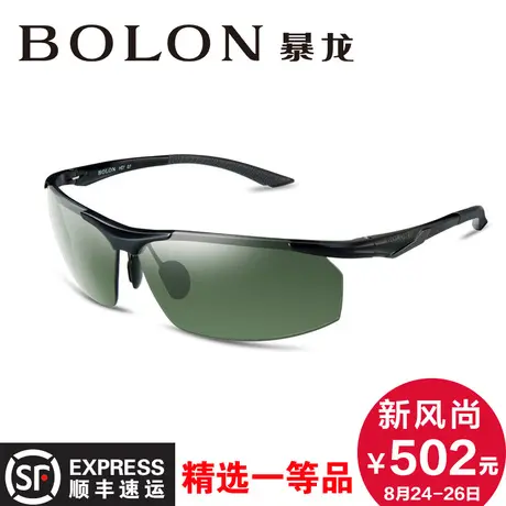 BOLON暴龙太阳镜男正品2015新品轻铝镁驾驶偏光墨镜眼镜BL2579图片