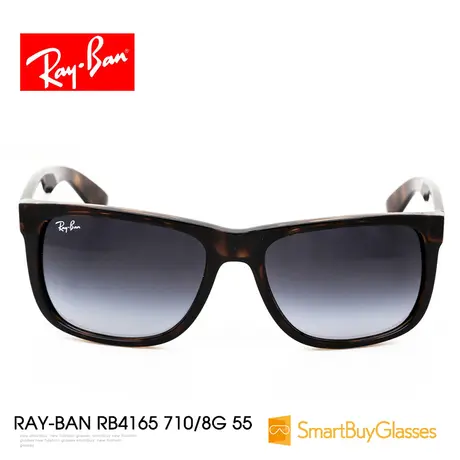 Ray-Ban 雷朋太阳镜 男女款 时尚帅气方框墨镜 太阳眼镜 RB4165图片