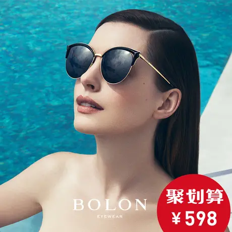 BOLON暴龙猫眼偏光太阳镜明星同款时尚个性墨镜女潮流眼镜BL6029图片