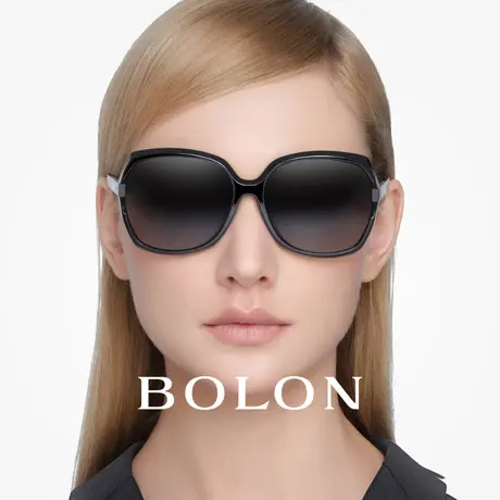 暴龙太阳镜女2016新款时尚圆脸大框驾驶偏光太阳眼镜潮墨镜BL5008图片