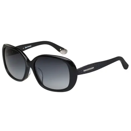 台湾直邮进口Juicy Couture 豹纹个性粗版 太阳眼镜 ( 黑色 )图片