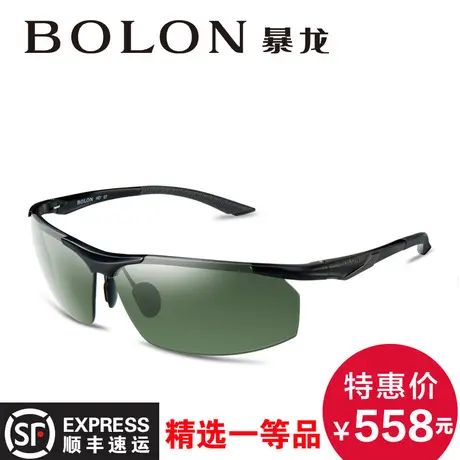 BOLON暴龙太阳镜男正品2015新品超轻铝镁驾驶偏光墨镜眼镜BL2579图片